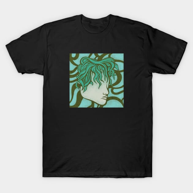 Shaggy Head T-Shirt by Visual Intrigue